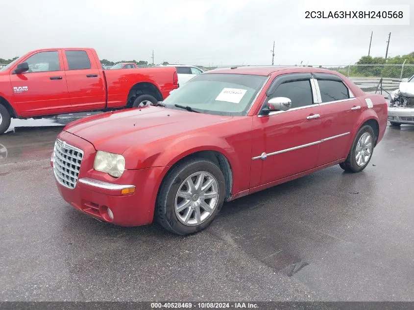 2008 Chrysler 300C Hemi VIN: 2C3LA63HX8H240568 Lot: 40528469