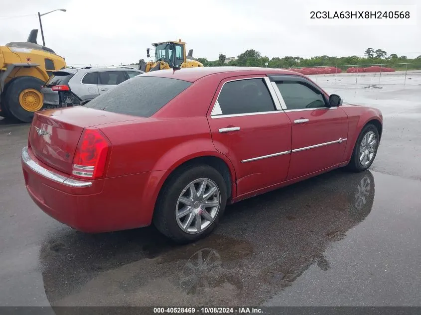 2008 Chrysler 300C Hemi VIN: 2C3LA63HX8H240568 Lot: 40528469