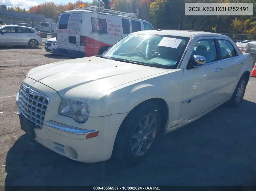 2008 Chrysler 300C VIN: 2C3LK63HX8H252491 Lot: 40556537