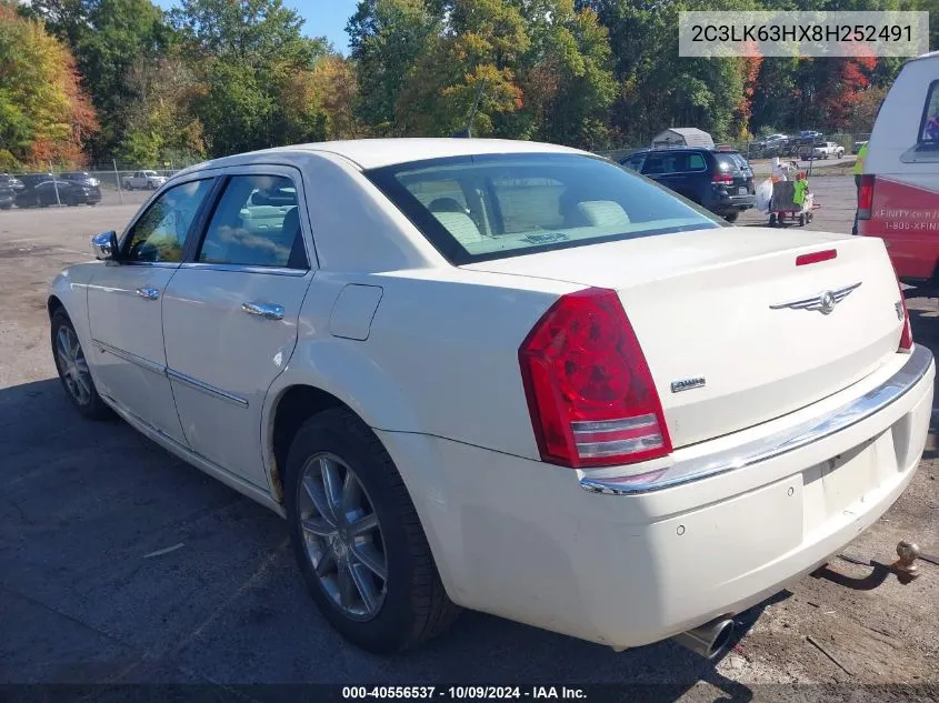 2008 Chrysler 300C VIN: 2C3LK63HX8H252491 Lot: 40556537