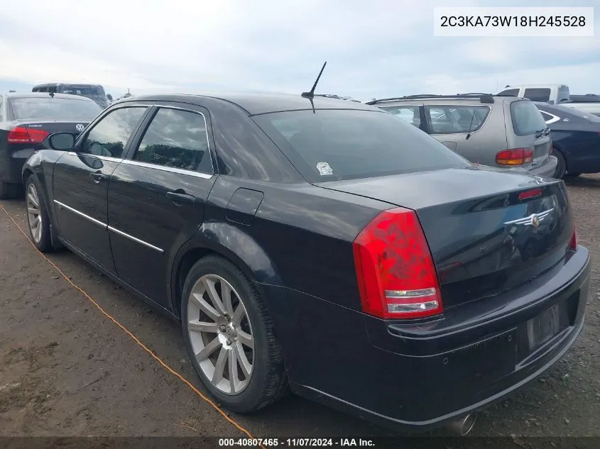 2008 Chrysler 300C Srt8 VIN: 2C3KA73W18H245528 Lot: 40807465