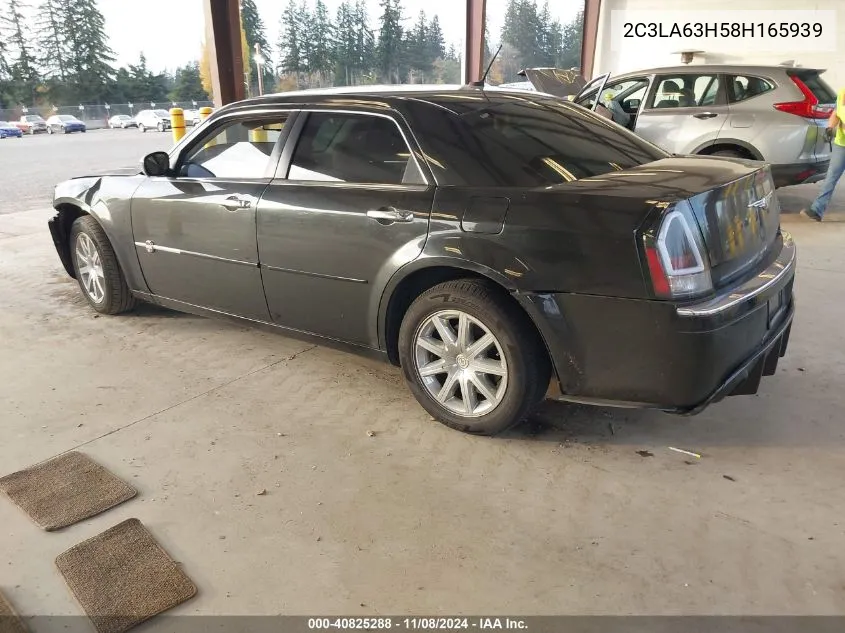 2008 Chrysler 300C Hemi VIN: 2C3LA63H58H165939 Lot: 40825288