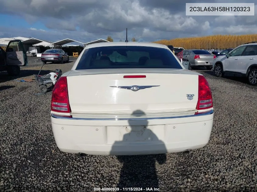 2008 Chrysler 300C Hemi VIN: 2C3LA63H58H120323 Lot: 40860939