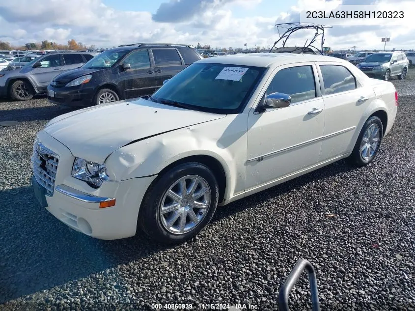 2008 Chrysler 300C Hemi VIN: 2C3LA63H58H120323 Lot: 40860939