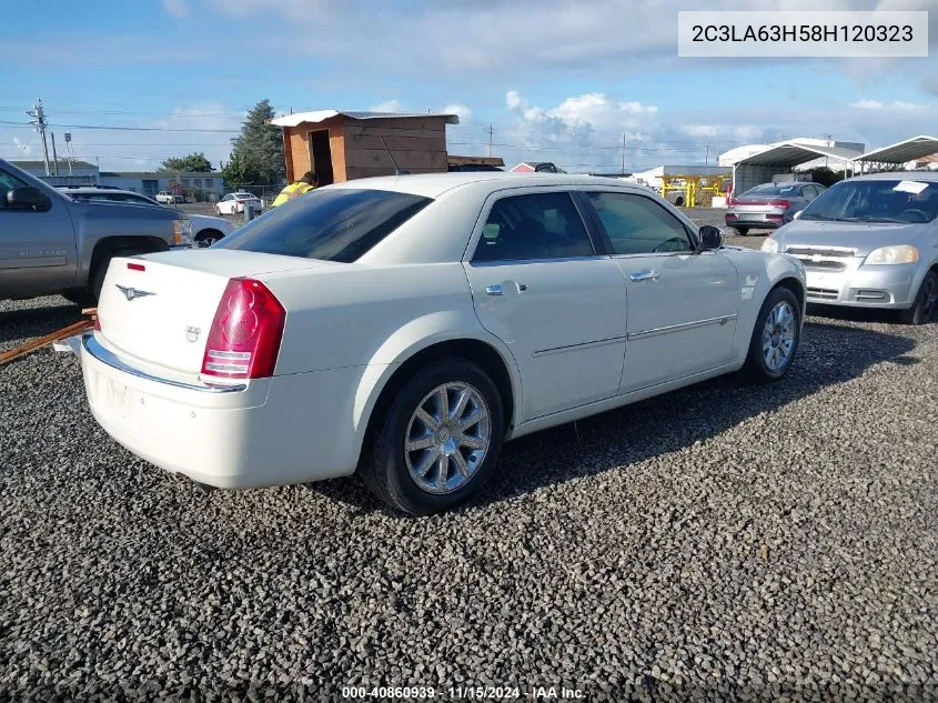 2008 Chrysler 300C Hemi VIN: 2C3LA63H58H120323 Lot: 40860939