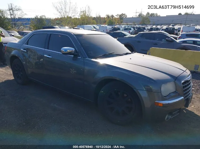 2C3LA63T79H514699 2009 Chrysler 300C Hemi