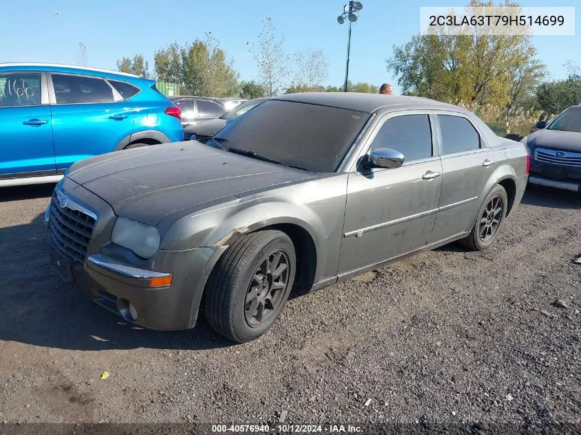 2C3LA63T79H514699 2009 Chrysler 300C Hemi