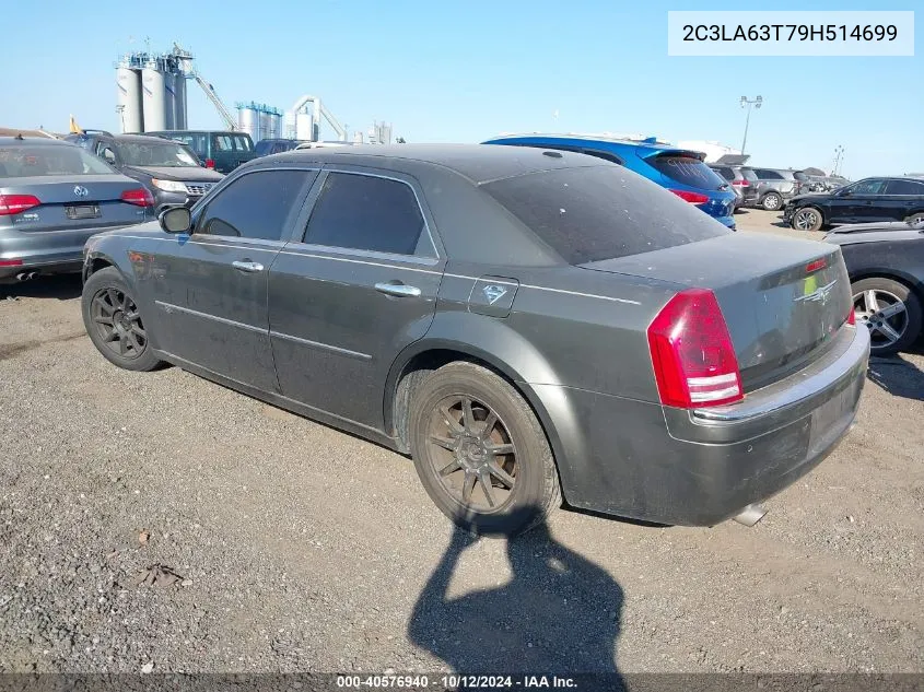 2C3LA63T79H514699 2009 Chrysler 300C Hemi