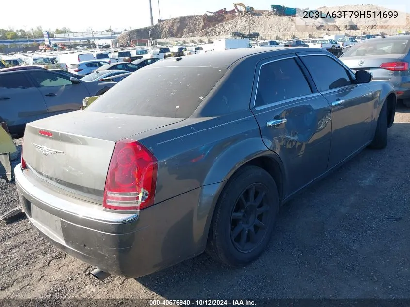 2C3LA63T79H514699 2009 Chrysler 300C Hemi