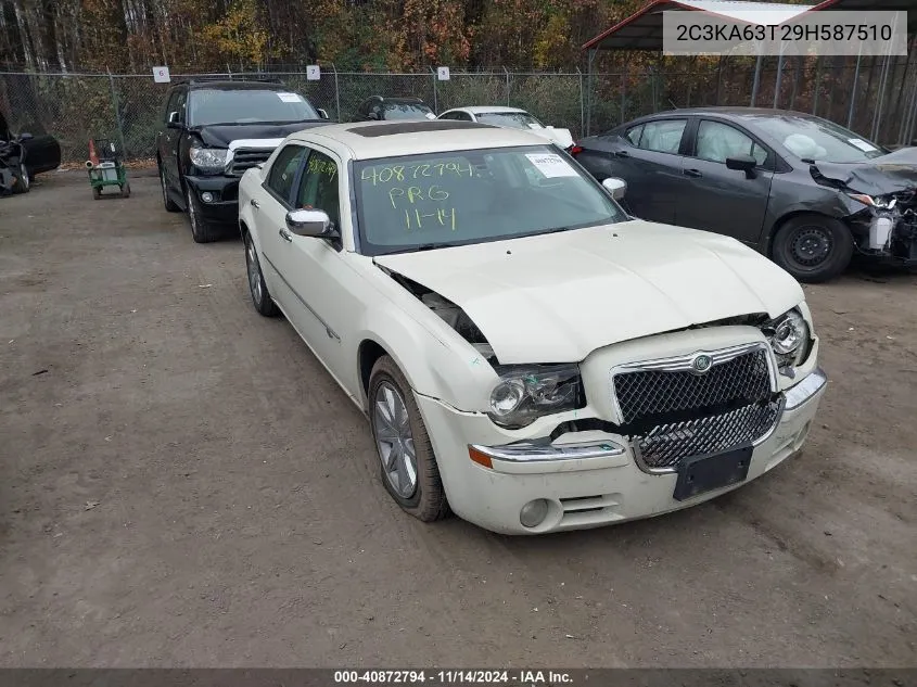 2009 Chrysler 300C Hemi VIN: 2C3KA63T29H587510 Lot: 40872794