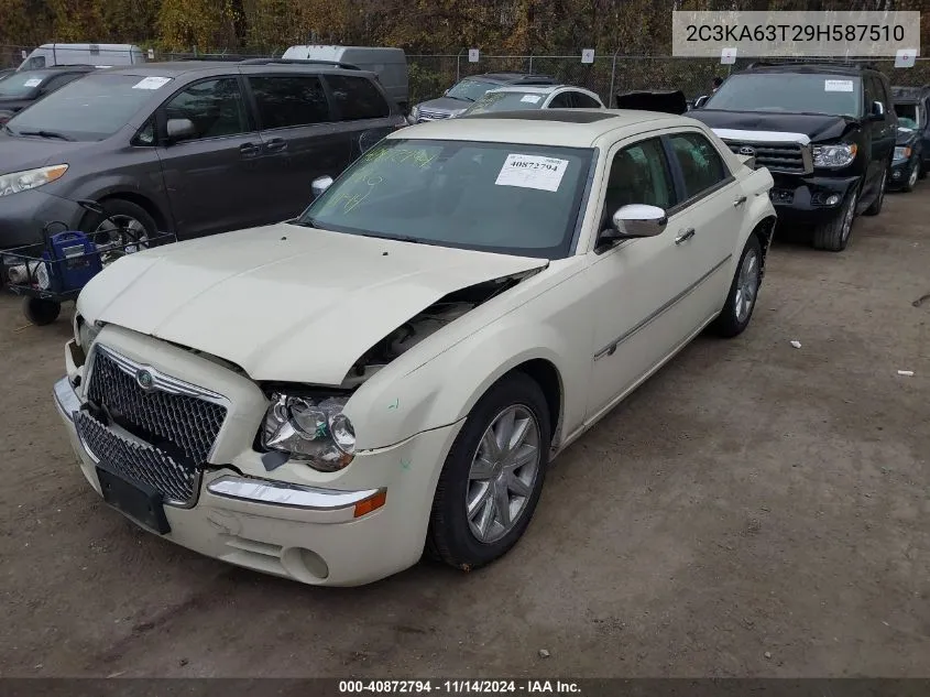 2009 Chrysler 300C Hemi VIN: 2C3KA63T29H587510 Lot: 40872794