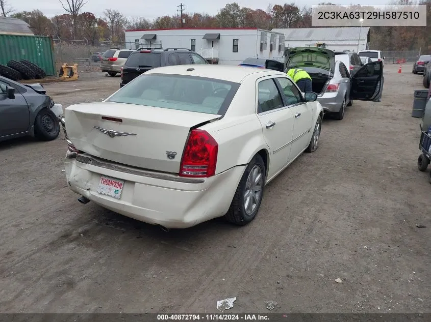 2009 Chrysler 300C Hemi VIN: 2C3KA63T29H587510 Lot: 40872794