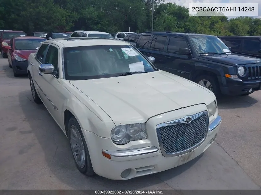 2010 Chrysler 300C Hemi VIN: 2C3CA6CT6AH114248 Lot: 39922082