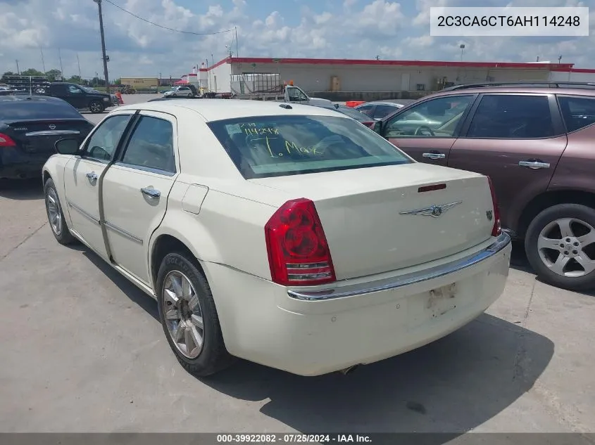 2010 Chrysler 300C Hemi VIN: 2C3CA6CT6AH114248 Lot: 39922082