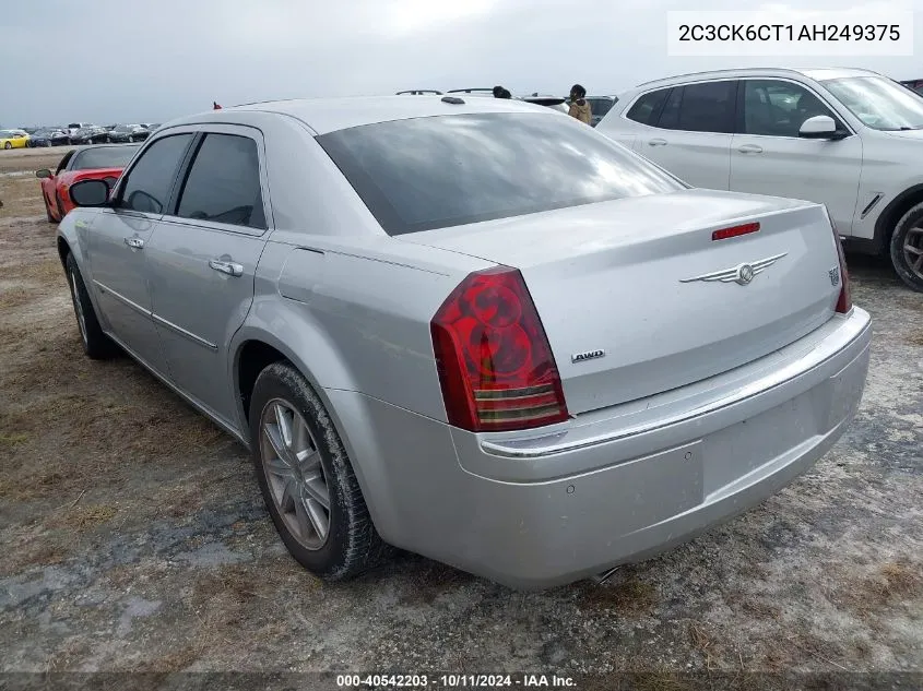 2010 Chrysler 300C Awd VIN: 2C3CK6CT1AH249375 Lot: 40542203