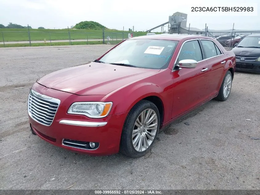 2011 Chrysler 300C VIN: 2C3CA6CT5BH529983 Lot: 39955592