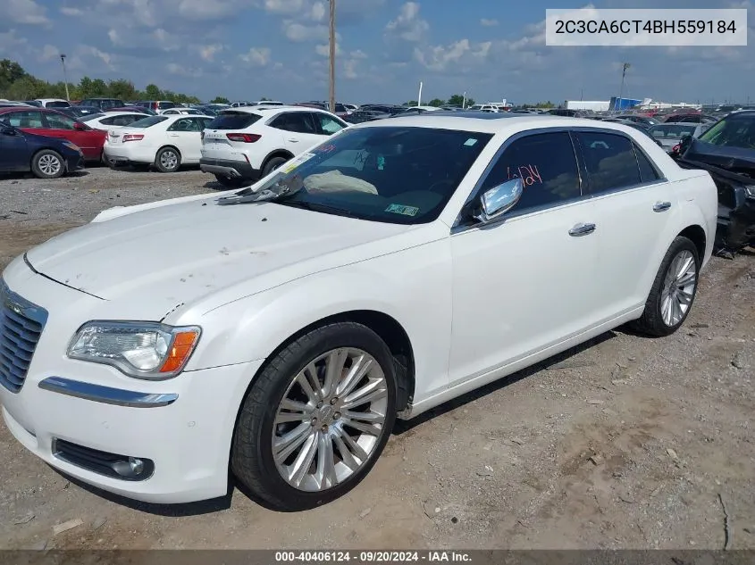 2011 Chrysler 300C VIN: 2C3CA6CT4BH559184 Lot: 40406124