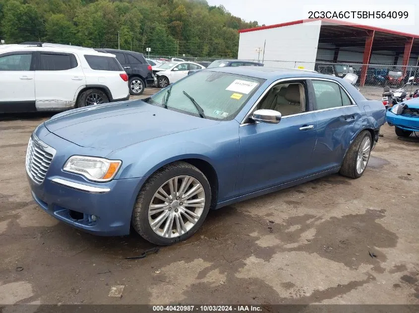 2011 Chrysler 300C VIN: 2C3CA6CT5BH564099 Lot: 40420987