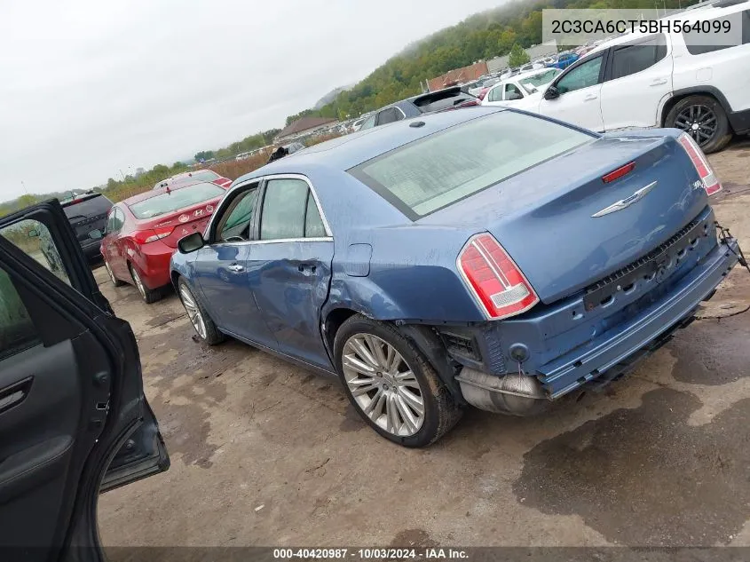 2011 Chrysler 300C VIN: 2C3CA6CT5BH564099 Lot: 40420987