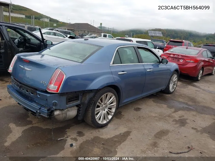 2011 Chrysler 300C VIN: 2C3CA6CT5BH564099 Lot: 40420987