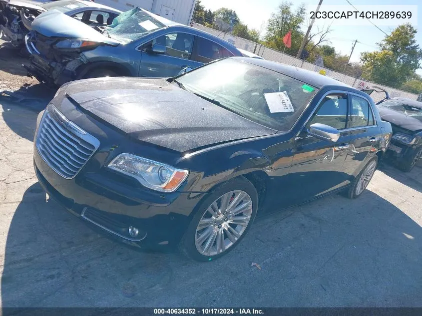 2012 Chrysler 300C Luxury Series VIN: 2C3CCAPT4CH289639 Lot: 40634352