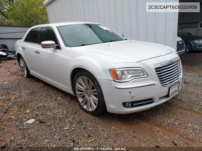 2012 Chrysler 300C Luxury Series VIN: 2C3CCAPT6CH253936 Lot: 40704971