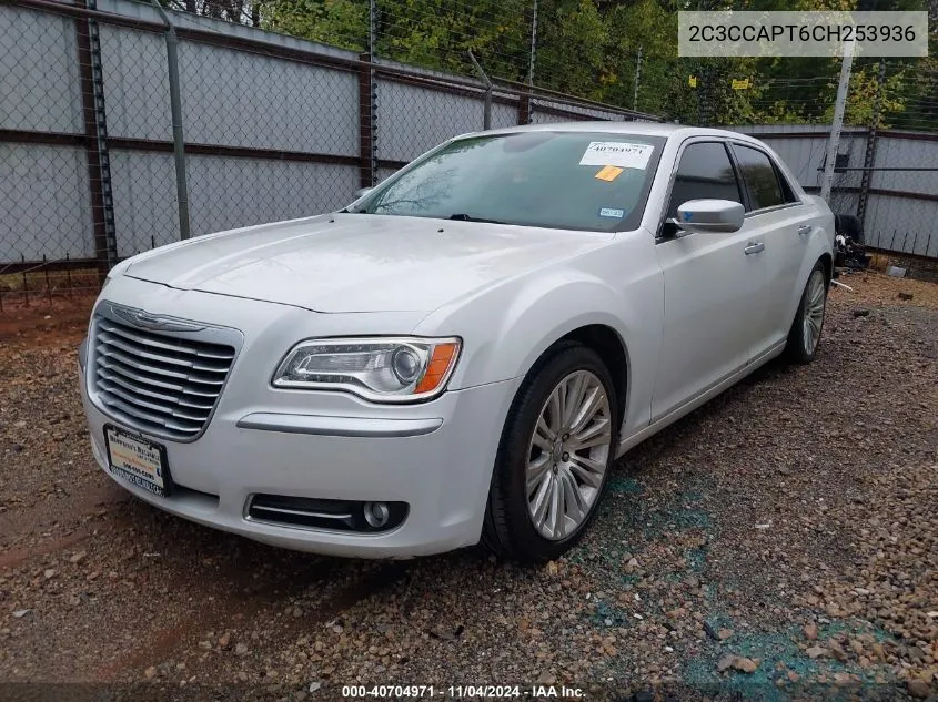 2012 Chrysler 300C Luxury Series VIN: 2C3CCAPT6CH253936 Lot: 40704971