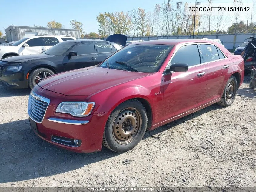 2013 Chrysler 300C VIN: 2C3CCAET2DH584842 Lot: 12127054