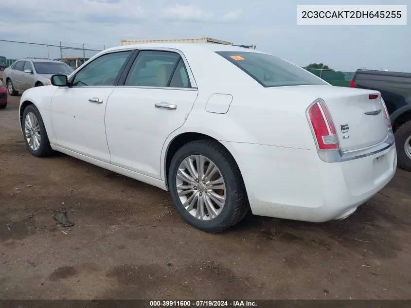 2013 Chrysler 300C Awd VIN: 2C3CCAKT2DH645255 Lot: 39911600