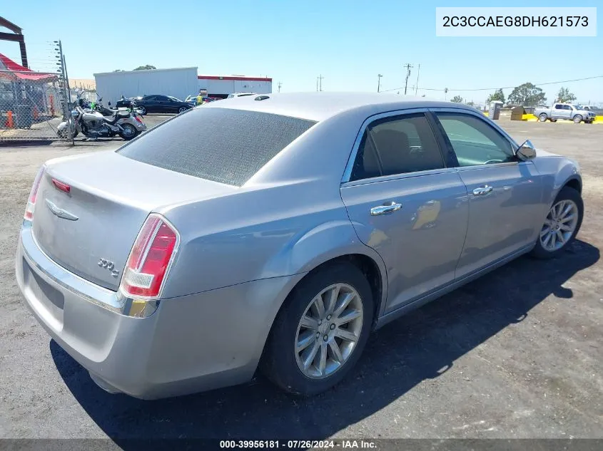 2013 Chrysler 300C VIN: 2C3CCAEG8DH621573 Lot: 39956181