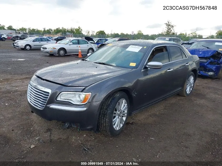 2C3CCASG7DH567848 2013 Chrysler 300C Luxury Series Awd