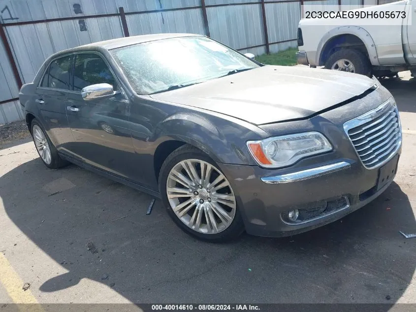 2013 Chrysler 300C VIN: 2C3CCAEG9DH605673 Lot: 40725122