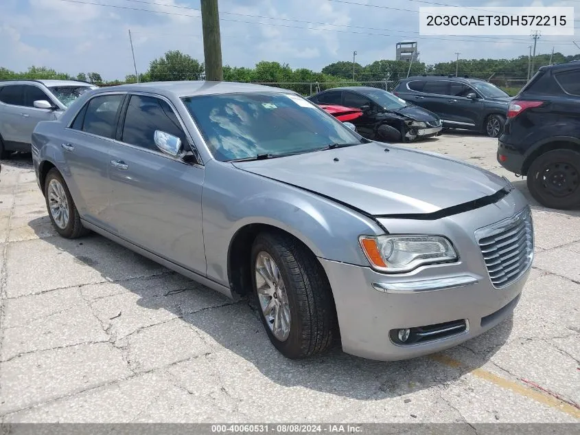 2013 Chrysler 300C VIN: 2C3CCAET3DH572215 Lot: 40060531