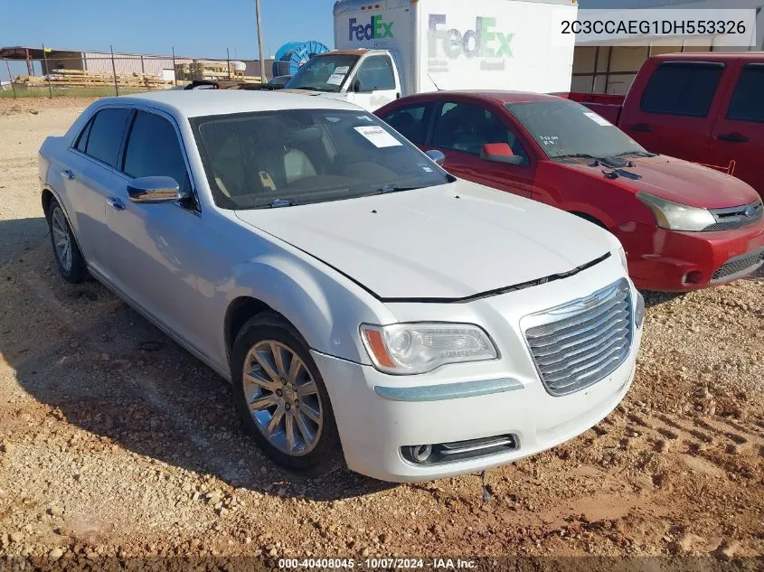 2013 Chrysler 300C VIN: 2C3CCAEG1DH553326 Lot: 40408045