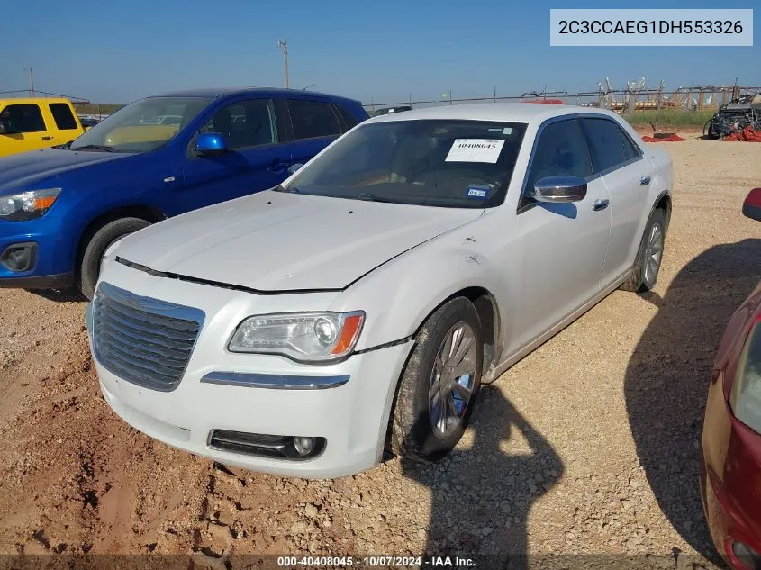 2013 Chrysler 300C VIN: 2C3CCAEG1DH553326 Lot: 40408045