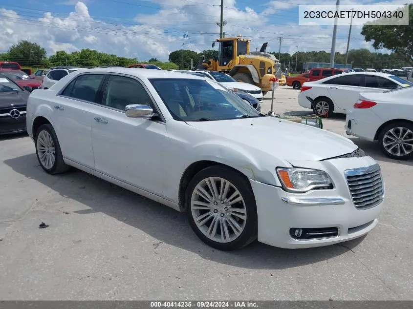 2013 Chrysler 300C VIN: 2C3CCAET7DH504340 Lot: 40414235