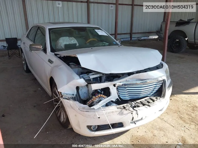 2013 Chrysler 300C VIN: 2C3CCAEG1DH504319 Lot: 40473802