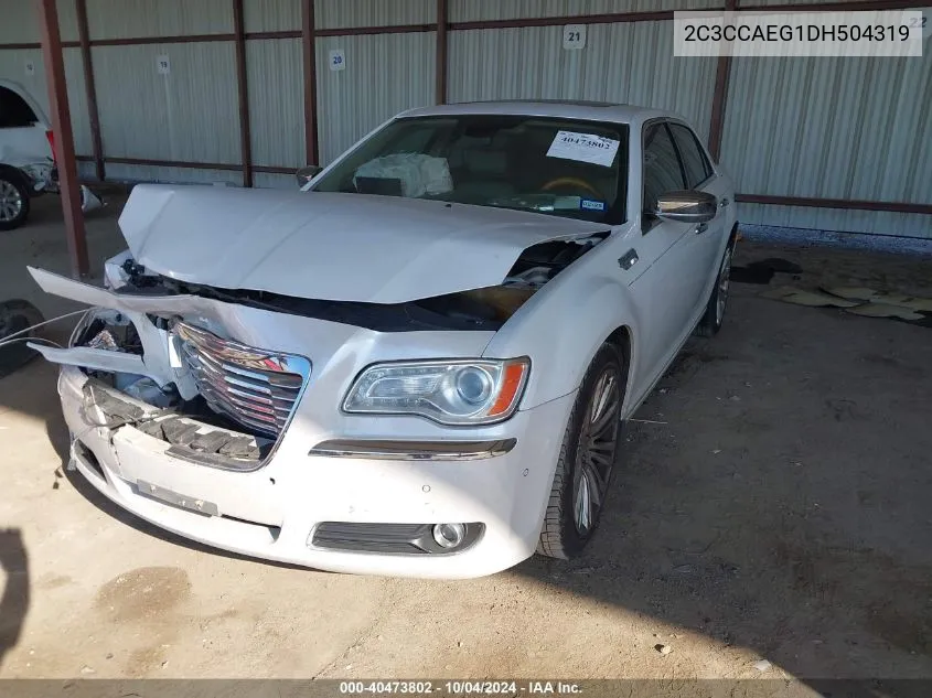 2013 Chrysler 300C VIN: 2C3CCAEG1DH504319 Lot: 40473802