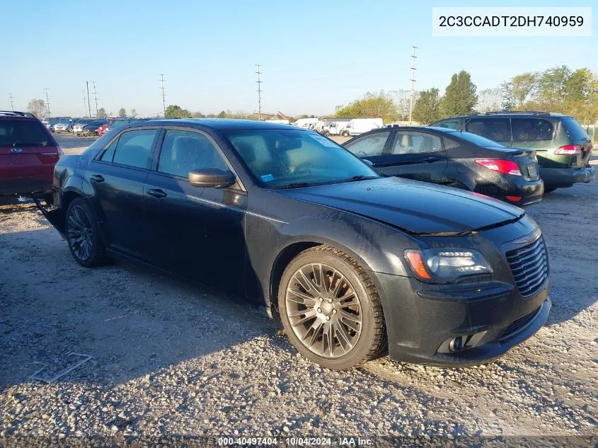 2013 Chrysler 300C John Varvatos Limited Edition VIN: 2C3CCADT2DH740959 Lot: 40497404