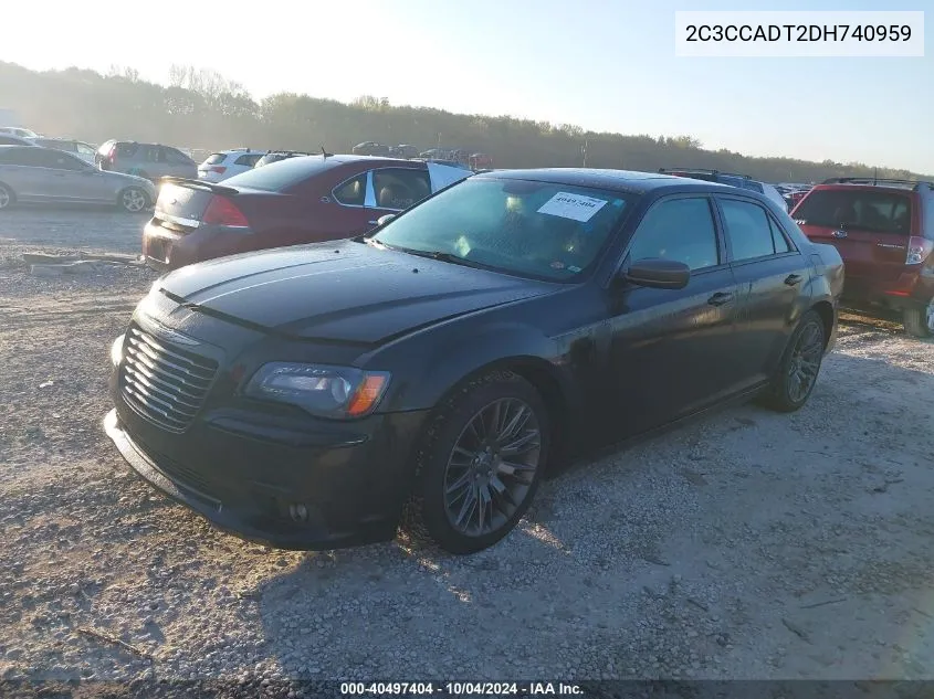 2013 Chrysler 300C John Varvatos Limited Edition VIN: 2C3CCADT2DH740959 Lot: 40497404