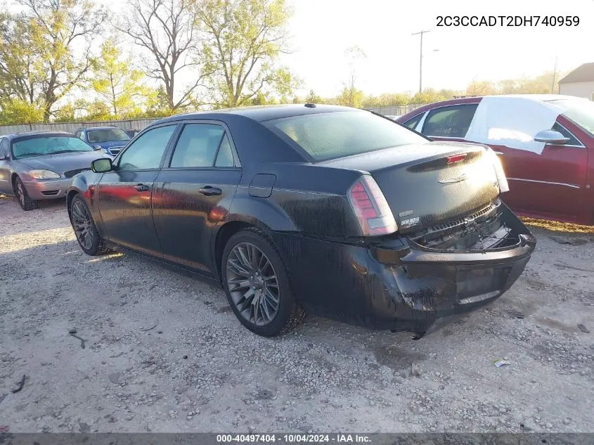 2013 Chrysler 300C John Varvatos Limited Edition VIN: 2C3CCADT2DH740959 Lot: 40497404