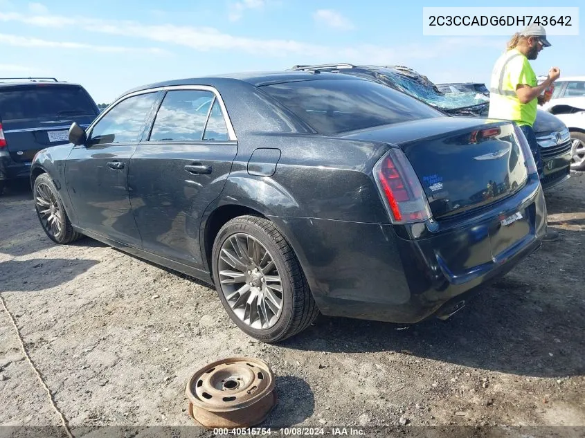 2013 Chrysler 300C Varvatos VIN: 2C3CCADG6DH743642 Lot: 40515754