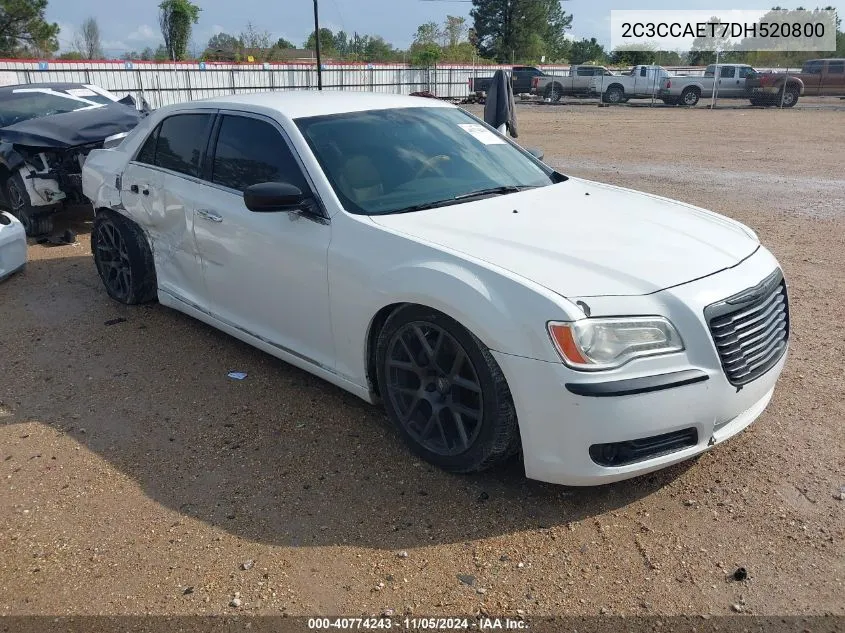 2013 Chrysler 300C VIN: 2C3CCAET7DH520800 Lot: 40774243