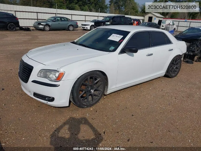 2013 Chrysler 300C VIN: 2C3CCAET7DH520800 Lot: 40774243