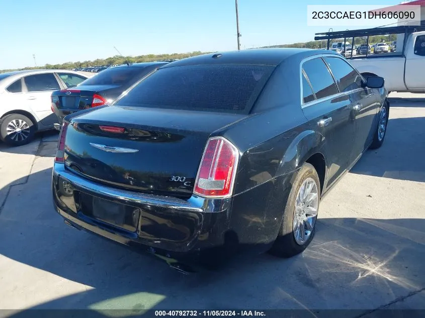 2013 Chrysler 300C VIN: 2C3CCAEG1DH606090 Lot: 40792732