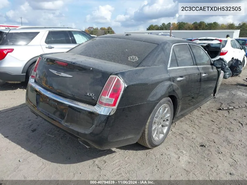 2013 Chrysler 300C VIN: 2C3CCAETXDH532505 Lot: 40794539