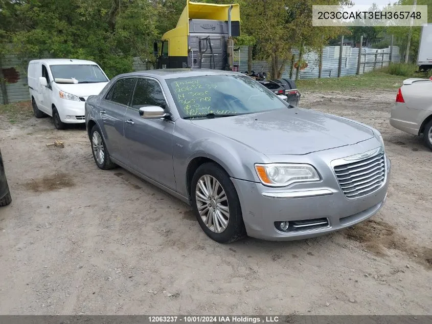 2014 Chrysler 300C VIN: 2C3CCAKT3EH365748 Lot: 12063237