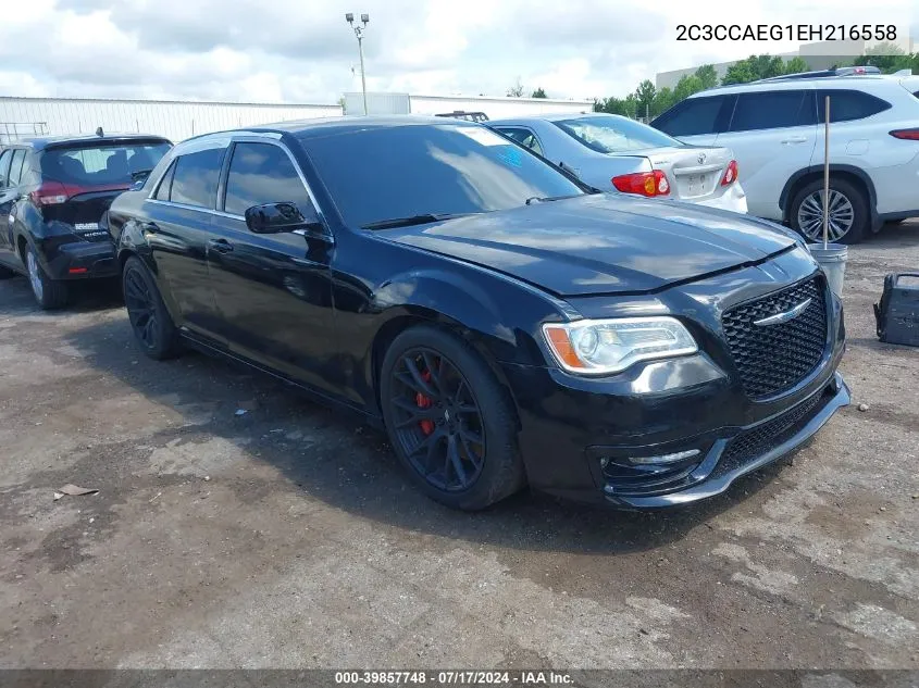 2014 Chrysler 300C VIN: 2C3CCAEG1EH216558 Lot: 39857748