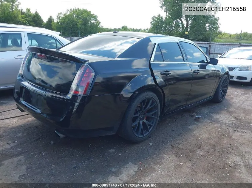 2014 Chrysler 300C VIN: 2C3CCAEG1EH216558 Lot: 39857748