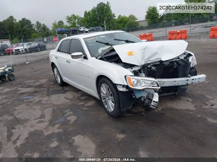 2C3CCAKG1EH374242 2014 Chrysler 300C Awd